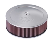 K&N Air Filter - 11" x 4.75" Air Assembly - Chrome