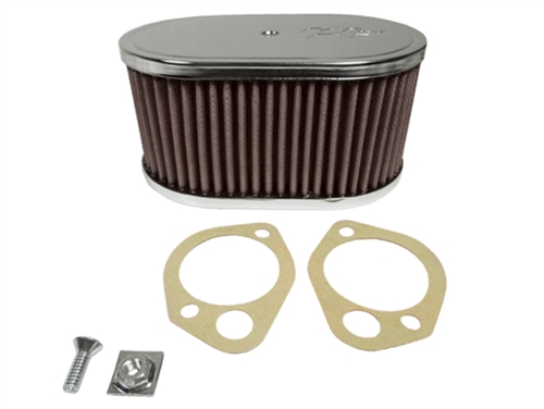 K&N Air Filter - 3.5" Sidedraft Element Only 40, 4