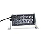 LIGHTFORCE 6" Dual Row LED Light Bar (Spot)