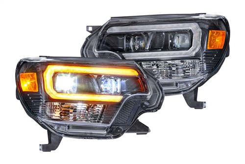 XB Hybrid LED Headlights Amber (Toyota Tacoma 2012-2015)