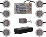 Tantrum 8 LED Rock Light Kit White