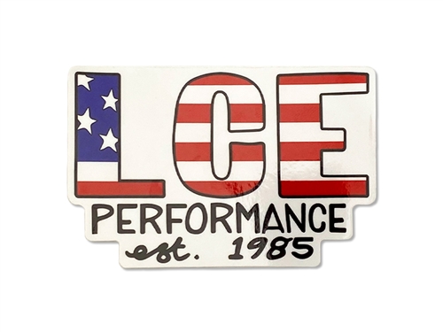 LCE Performance EST. 1985 Decal