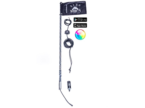 5150 LED Multi Color Changing Whip (Bluetooth)
