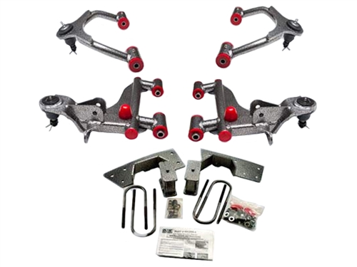DJM Complete Lowering Kit 3" Front & 4" Rear For 2005-2014 Tacoma (With Balljoints)