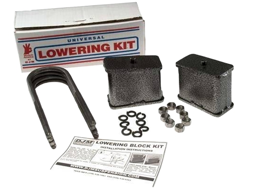 1995-2004 Tacoma DJM 4" Rear Lowering Block Kit (Steel)