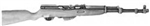 VIEW SKS 7.62x39mm Rifle Lapel Pin