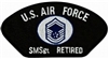 VIEW US Air Force SMSgt E-8 Retired Patch