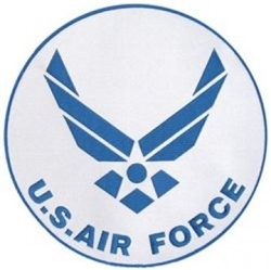 VIEW USAF Logo Back Patch