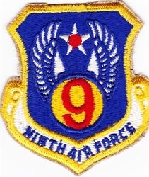 VIEW 9th Air Force Patch