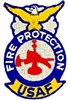 VIEW USAF Fire Protection Patch