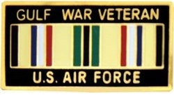 VIEW USAF Gulf War Lapel Pin