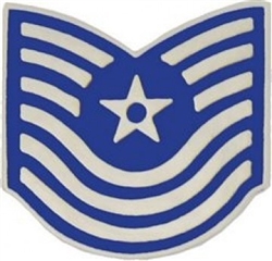 VIEW USAF MSgt E7 Vintage Rank Pin