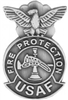 VIEW AF Fire Protection Lapel Pin