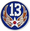VIEW 13th AF Lapel Pin