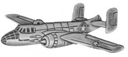 VIEW B-25 Lapel Pin