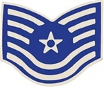 VIEW USAF Tech Sergeant E6 Rank Pin