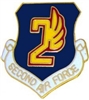 VIEW 2nd AF Lapel Pin