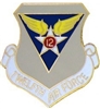 VIEW 12th AF Lapel Pin