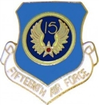 VIEW 15th AF Lapel Pin