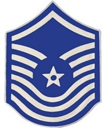 VIEW USAF SMSgt E8 Vintage Rank Pin
