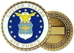 VIEW US Air Force Challenge Coin