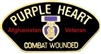 VIEW Afghanistan Purple Heart Lapel Pin
