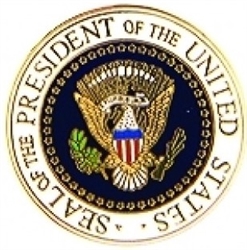 VIEW Presidential Seal Lapel Pin