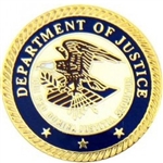 VIEW Department of Justice Lapel Pin