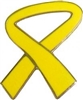 VIEW Yellow Ribbon Lapel Pin