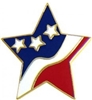VIEW Star Flag Lapel Pin