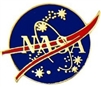 VIEW NASA Lapel Pin