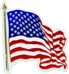 VIEW American Flag Magnet