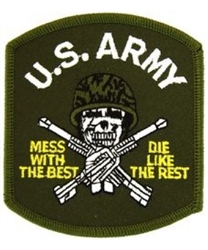 VIEW US Army Mess With The Best Patch