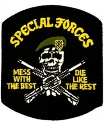 â–ªï¸Special Forces Mess With The Best Patch (3")