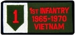 VIEW 1st Infantry Division Vietnam Patch