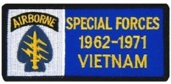 VIEW Airborne Special Forces Vietnam Patch