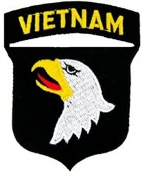 VIEW 101st AB Vietnam Patch