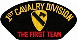 VIEW 1st Cavalry Division "The First Team" Patch
