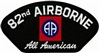 VIEW 82nd Airborne Division Patch