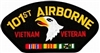 VIEW 101st AB Vietnam Veteran Patch