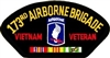 VIEW 173rd Airborne Brigade Vietnam Veteran Patch