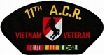 VIEW 11th Armored Cavalry Regiment Vietnam Veteran Patch