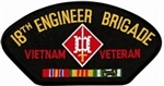 VIEW 18th Engineer Brigade Vietnam Veteran Patch
