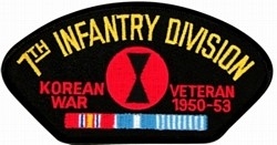 VIEW 7th Infantry Division  Korea Veteran Patch