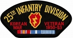 VIEW 25th Infantry Division Korea Veteran Patch