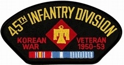 VIEW 45th Infantry Division Korea Veteran Patch
