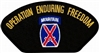 VIEW 10th Mountain Division Afghanistan Patch