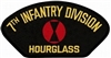 VIEW 7th Infantry Division "Hourglass" Patch