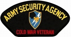 VIEW Army Security Agency Pacific Veteran Patch