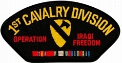 VIEW 1st Cavalry Division Iraq Veteran Patch